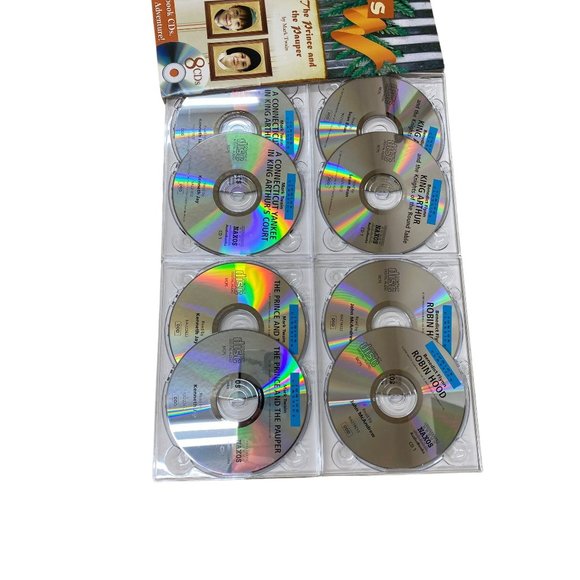 Epic Adventures 8 audiobook cds King Arthur Robin Hood prince and pauper - Picture 4 of 5